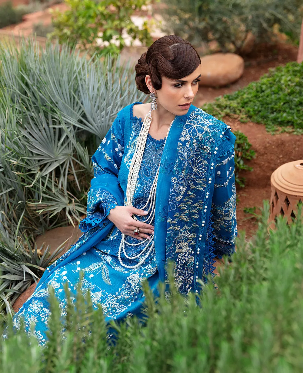 Republic Womenswear | Amaani - Eid Luxury Lawn 2023 | D4-A - SEPAL