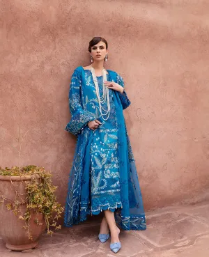 Republic Womenswear | Amaani - Eid Luxury Lawn 2023 | D4-A - SEPAL