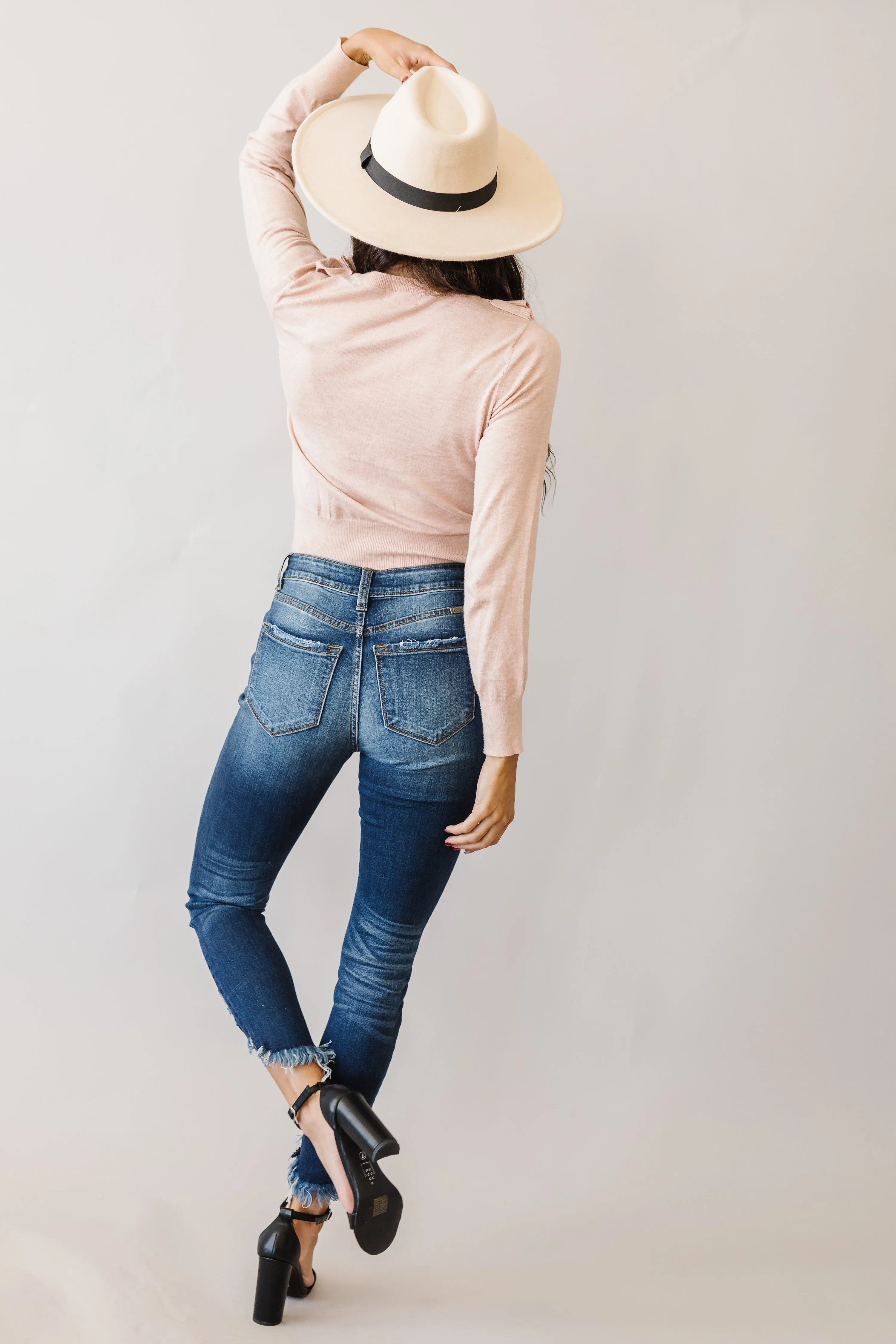 Rhapsody Kancan High Rise Fringe Skinny