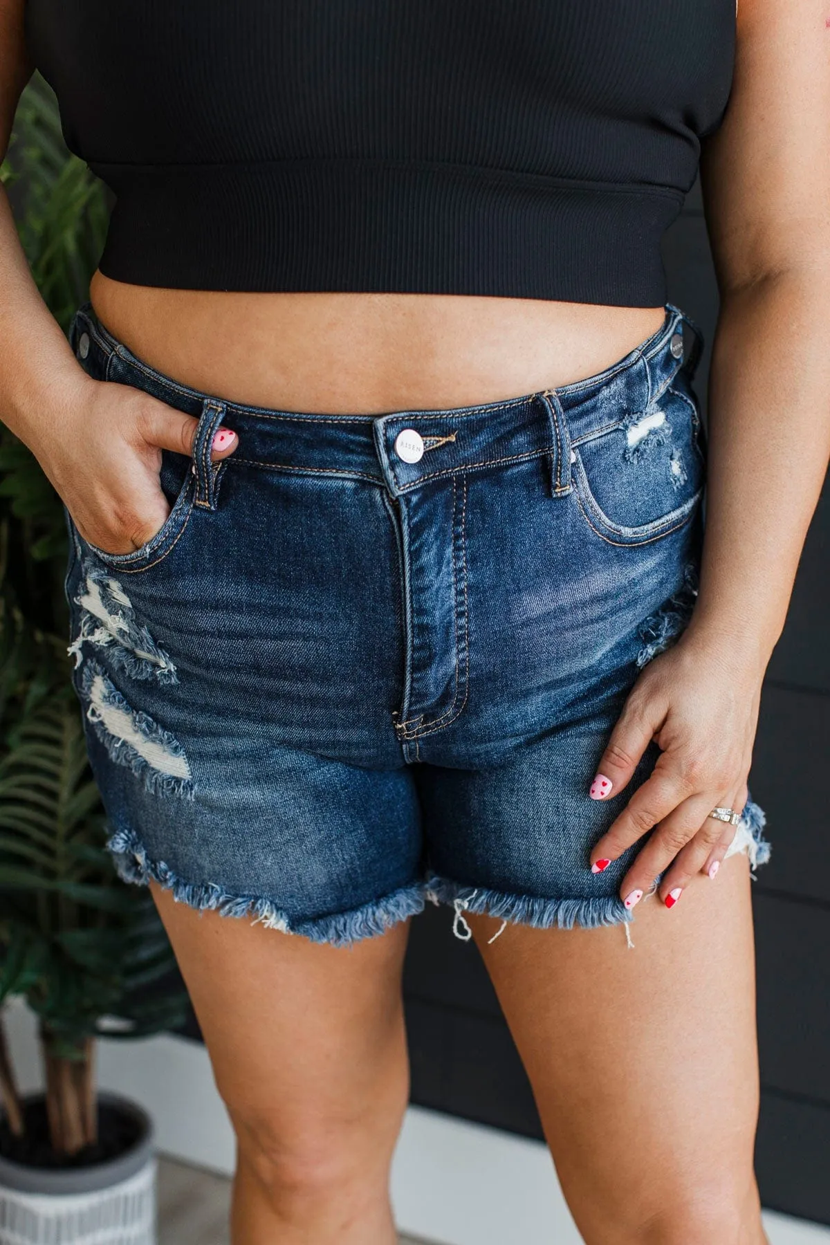 Risen Denim Shorts- Holland Wash