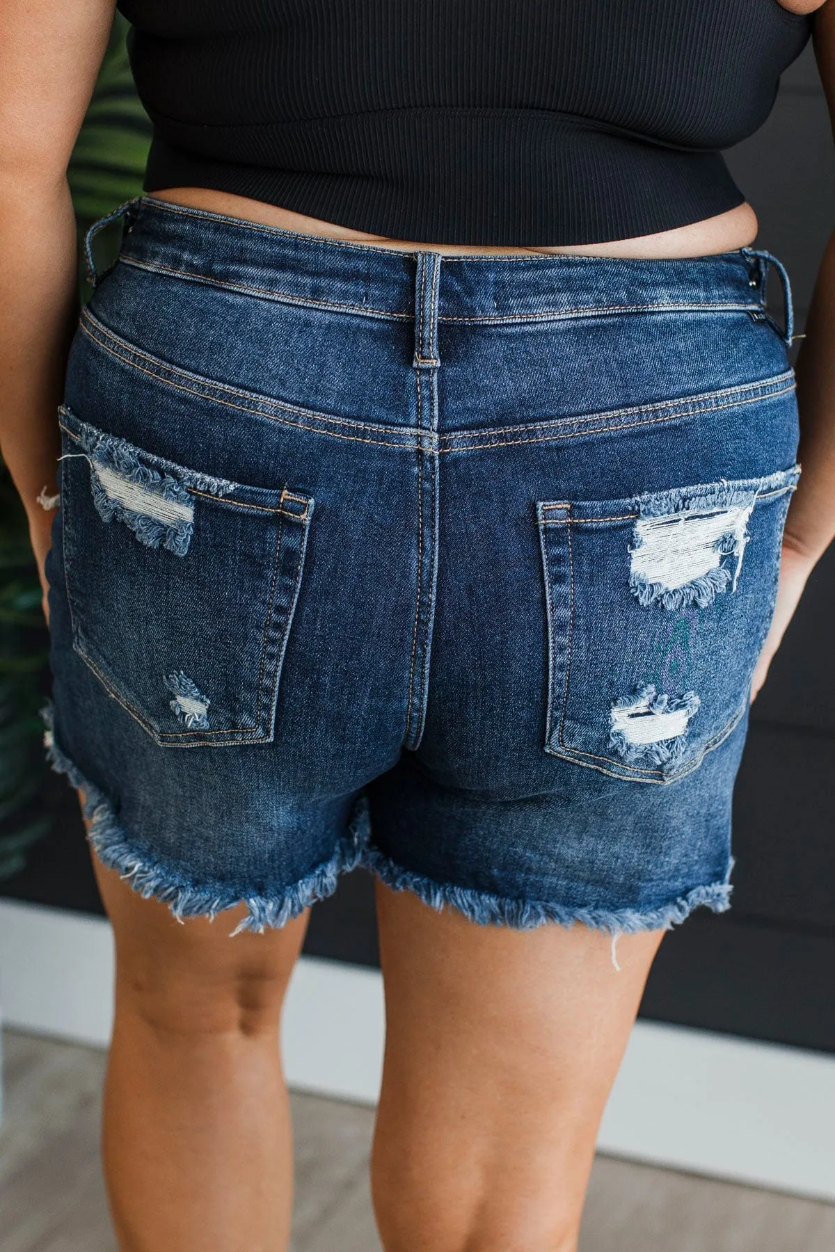 Risen Denim Shorts- Holland Wash