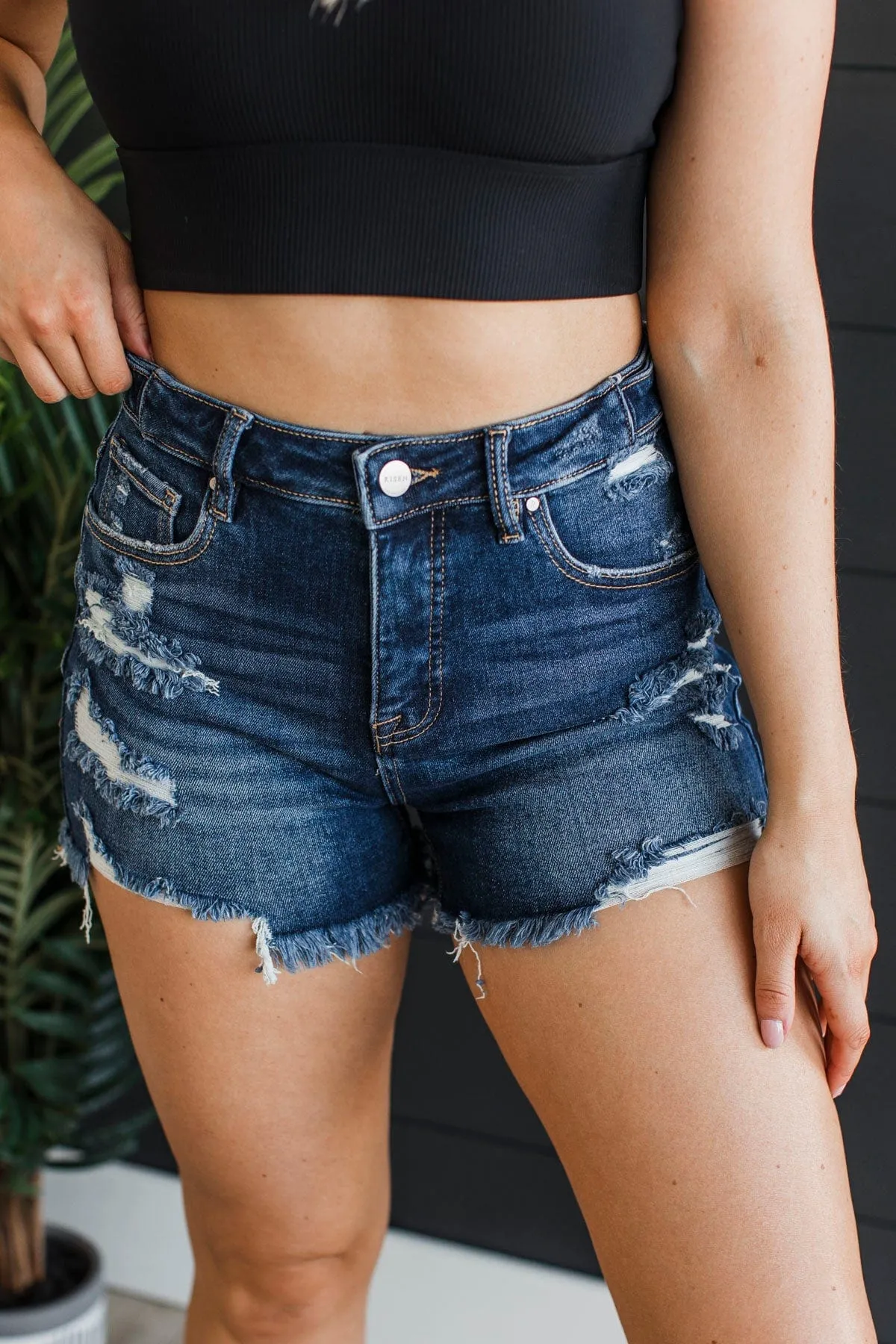 Risen Denim Shorts- Holland Wash