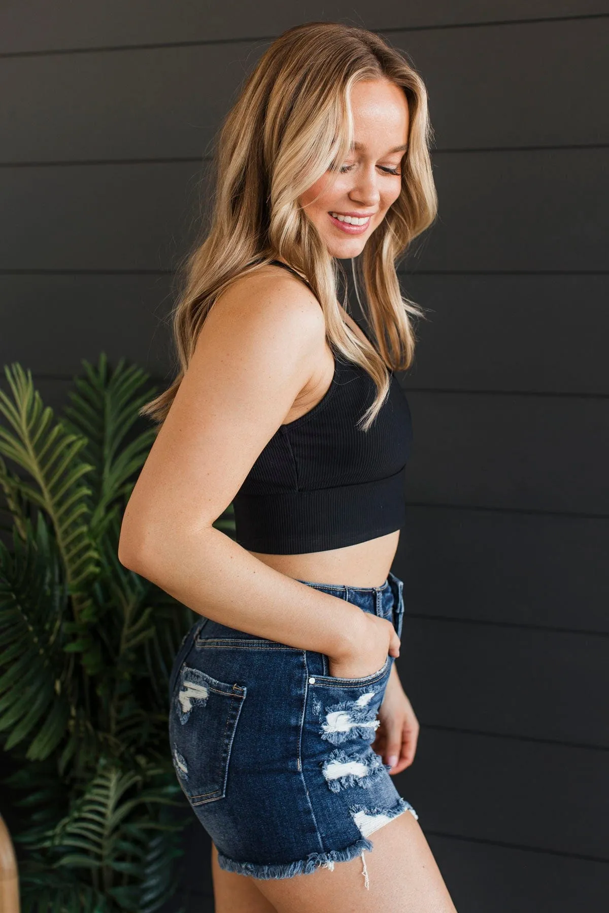 Risen Denim Shorts- Holland Wash