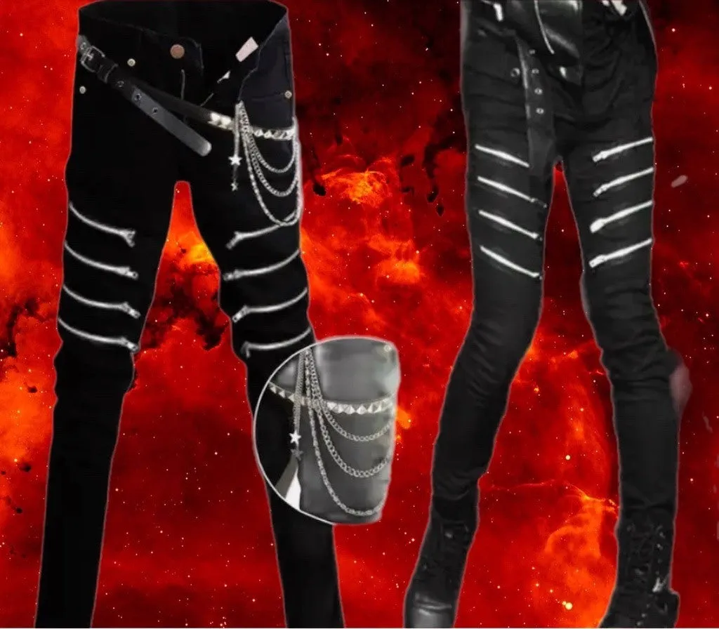 Rock Zip Jeans
