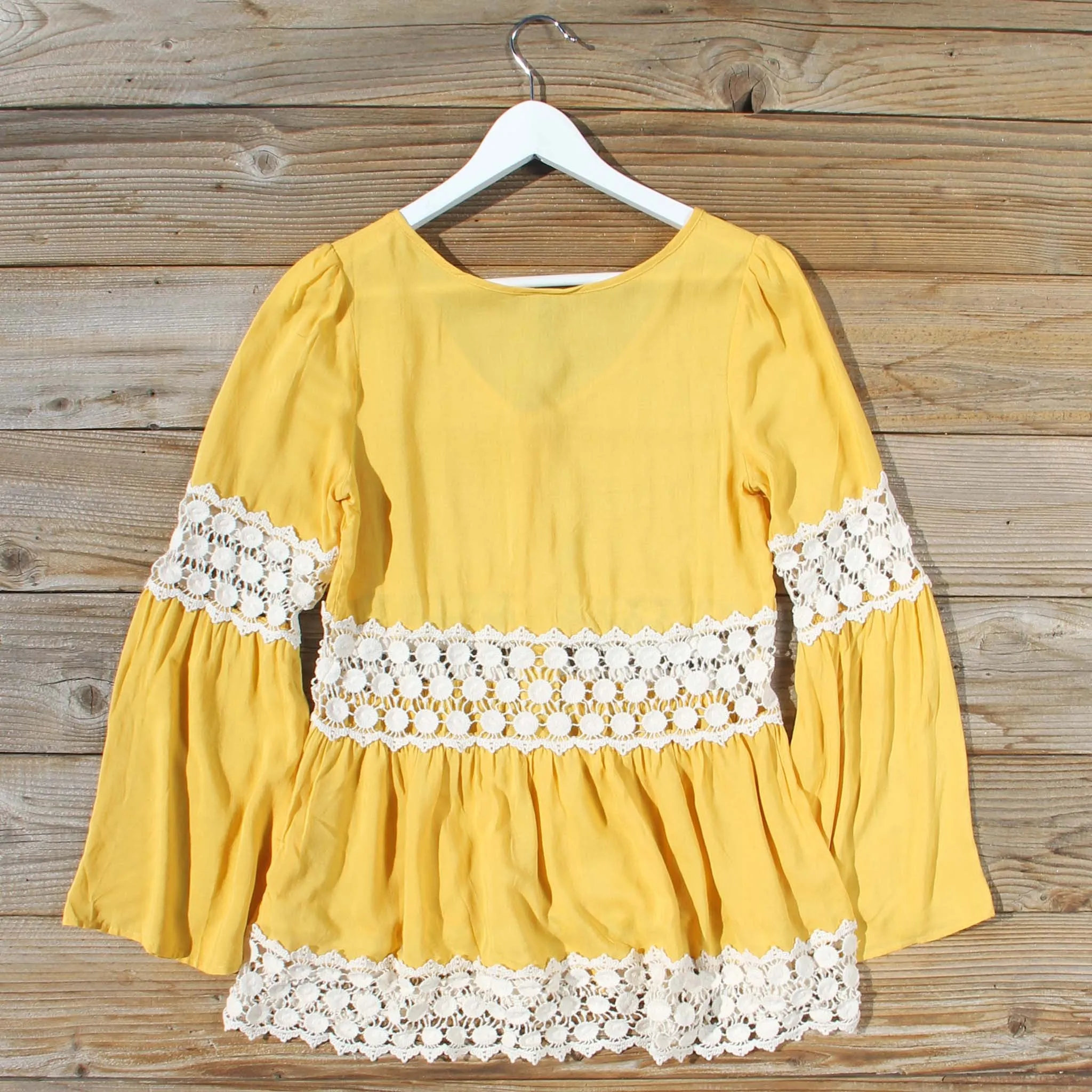 Saffron Boho Blouse