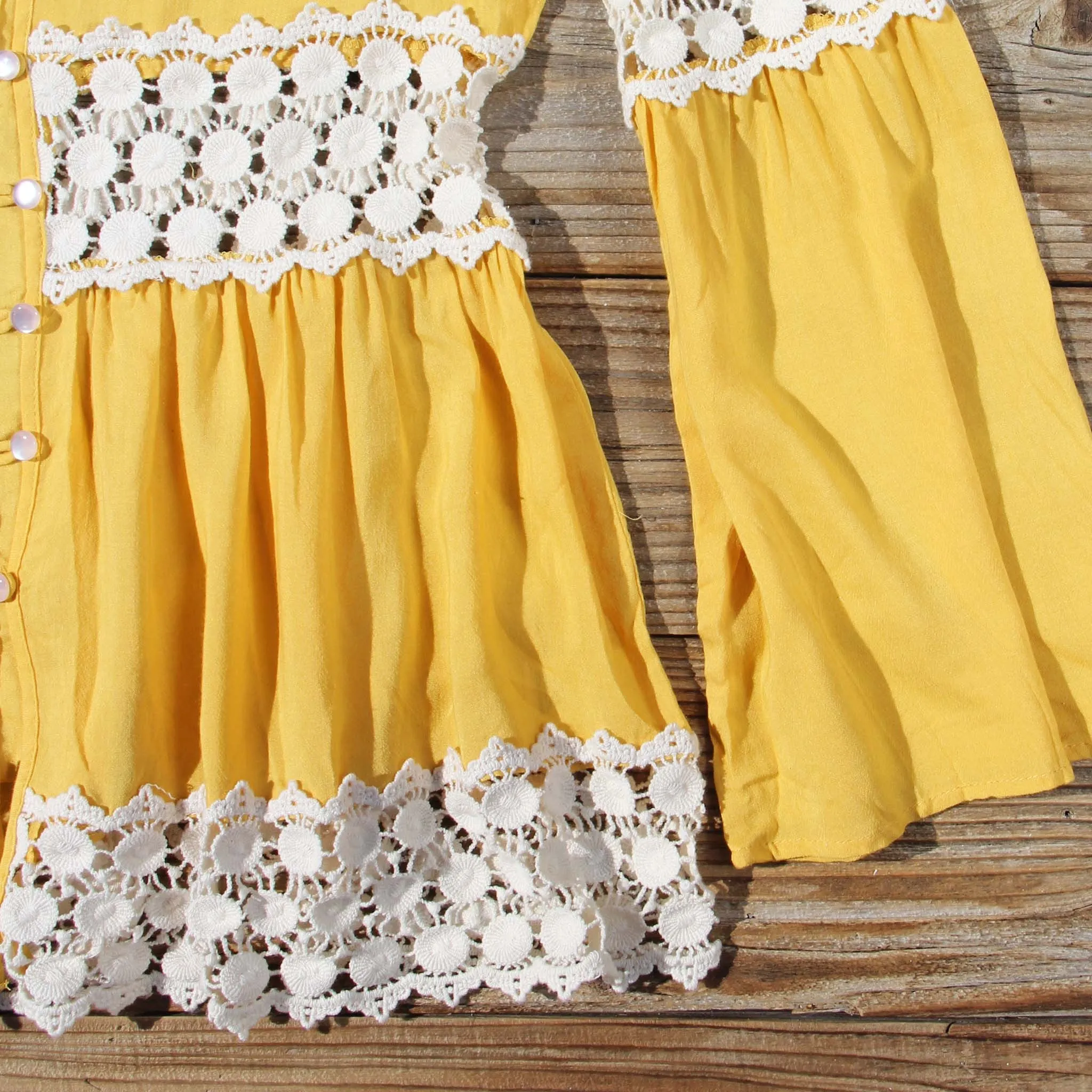 Saffron Boho Blouse