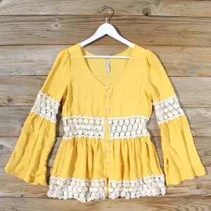 Saffron Boho Blouse