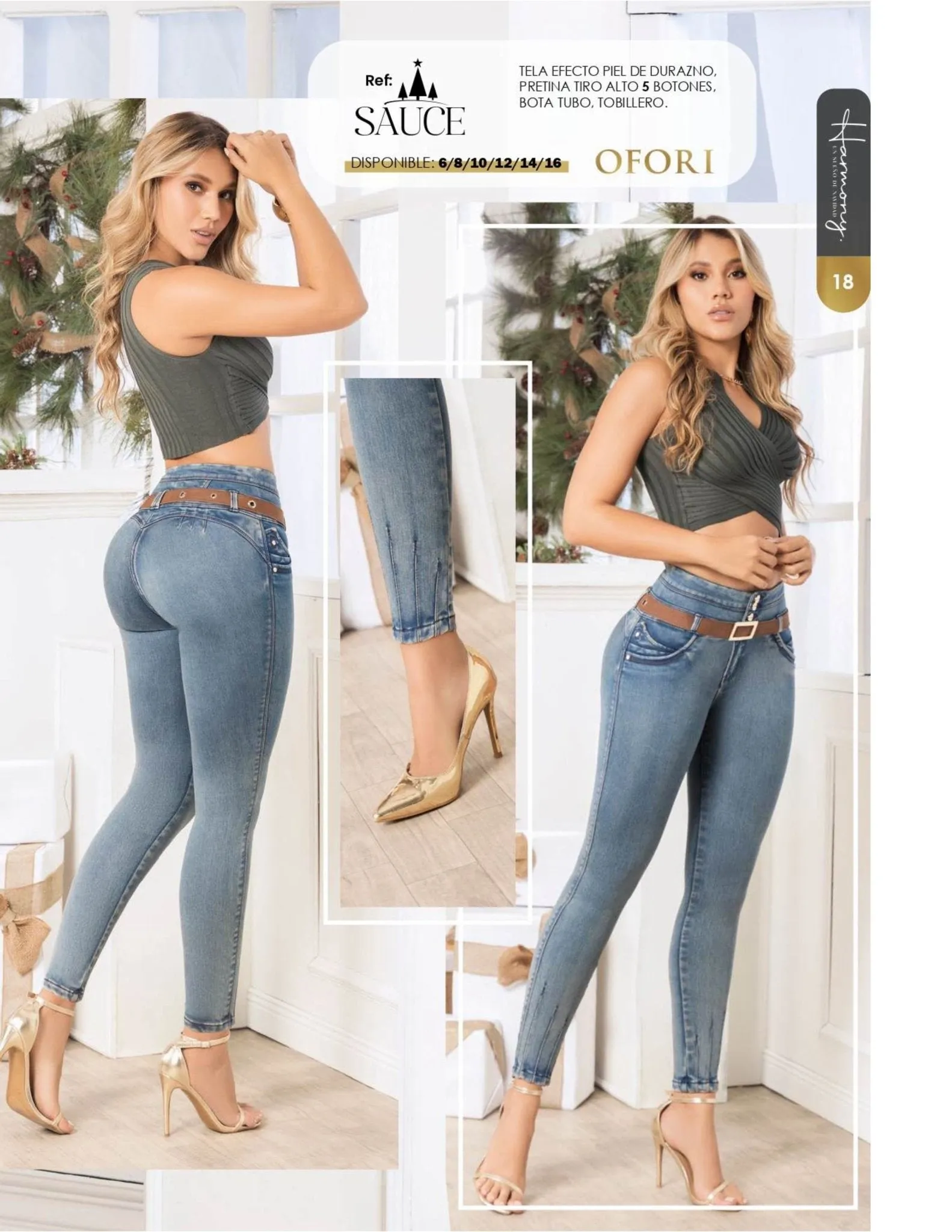 SAUCE 100% Authentic Colombian Push Up Jeans