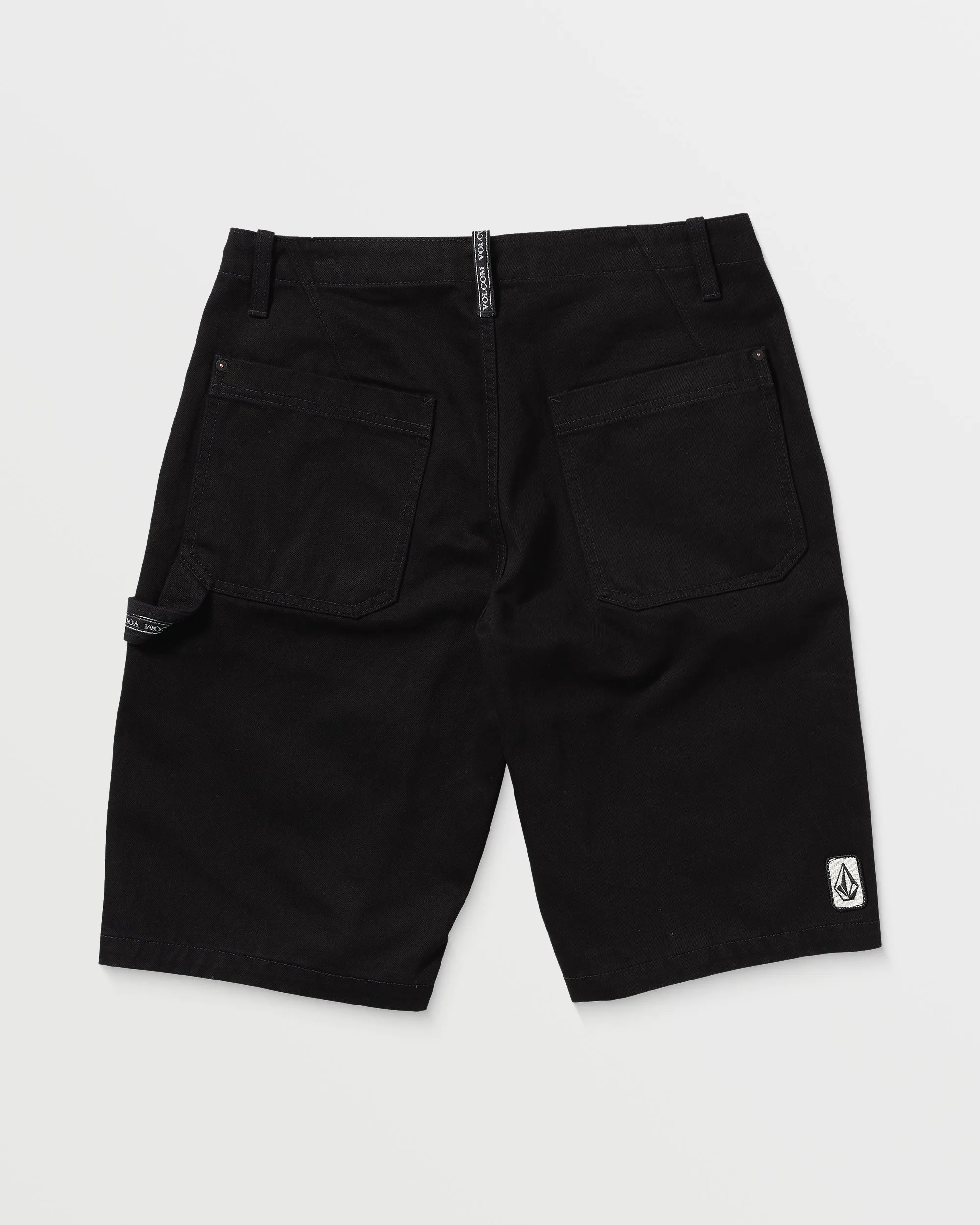 Sawhorse Denim Shorts - BLACK