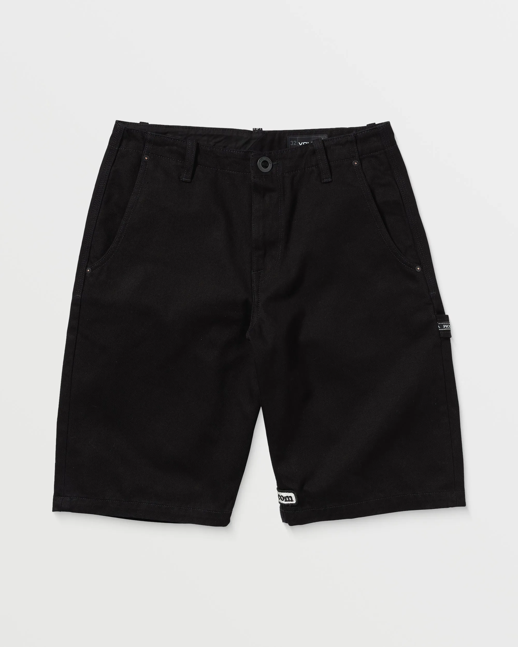 Sawhorse Denim Shorts - BLACK