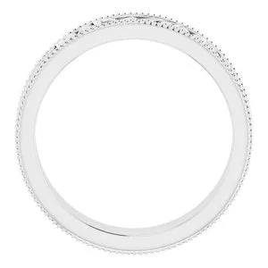 Scroll Band with Milgrain 51817 - 5 mm