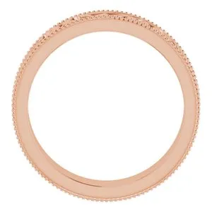 Scroll Band with Milgrain 51817 - 5 mm