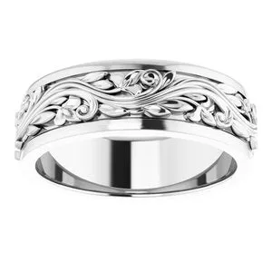 Sculptural Band 51777 - 5 mm - 7 mm