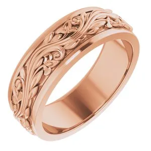 Sculptural Band 51777 - 5 mm - 7 mm