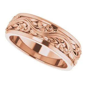Sculptural Band 51777 - 5 mm - 7 mm