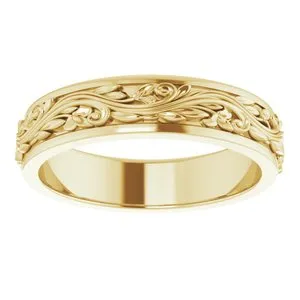 Sculptural Band 51777 - 5 mm - 7 mm