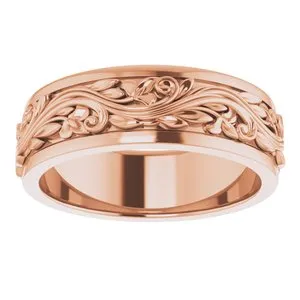 Sculptural Band 51777 - 5 mm - 7 mm