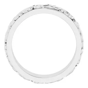Sculptural Band 51777 - 5 mm - 7 mm