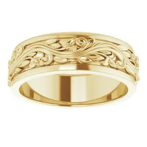 Sculptural Band 51777 - 5 mm - 7 mm