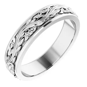 Sculptural Band 51777 - 5 mm - 7 mm