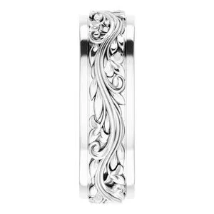 Sculptural Band 51777 - 5 mm - 7 mm