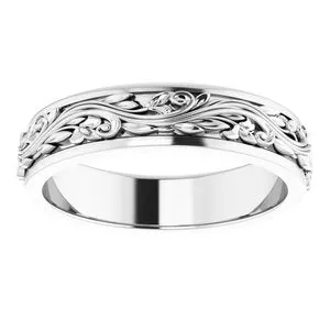 Sculptural Band 51777 - 5 mm - 7 mm