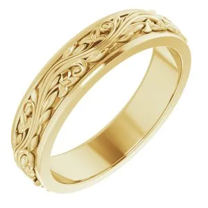 Sculptural Band 51777 - 5 mm - 7 mm