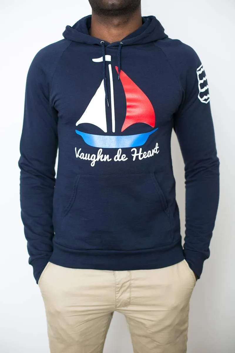 Seafarer Navy Blue Pullover Hoodie