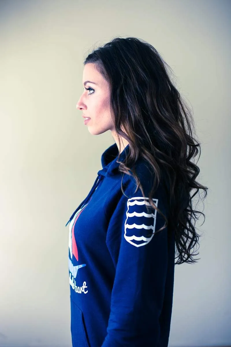 Seafarer Navy Blue Pullover Hoodie
