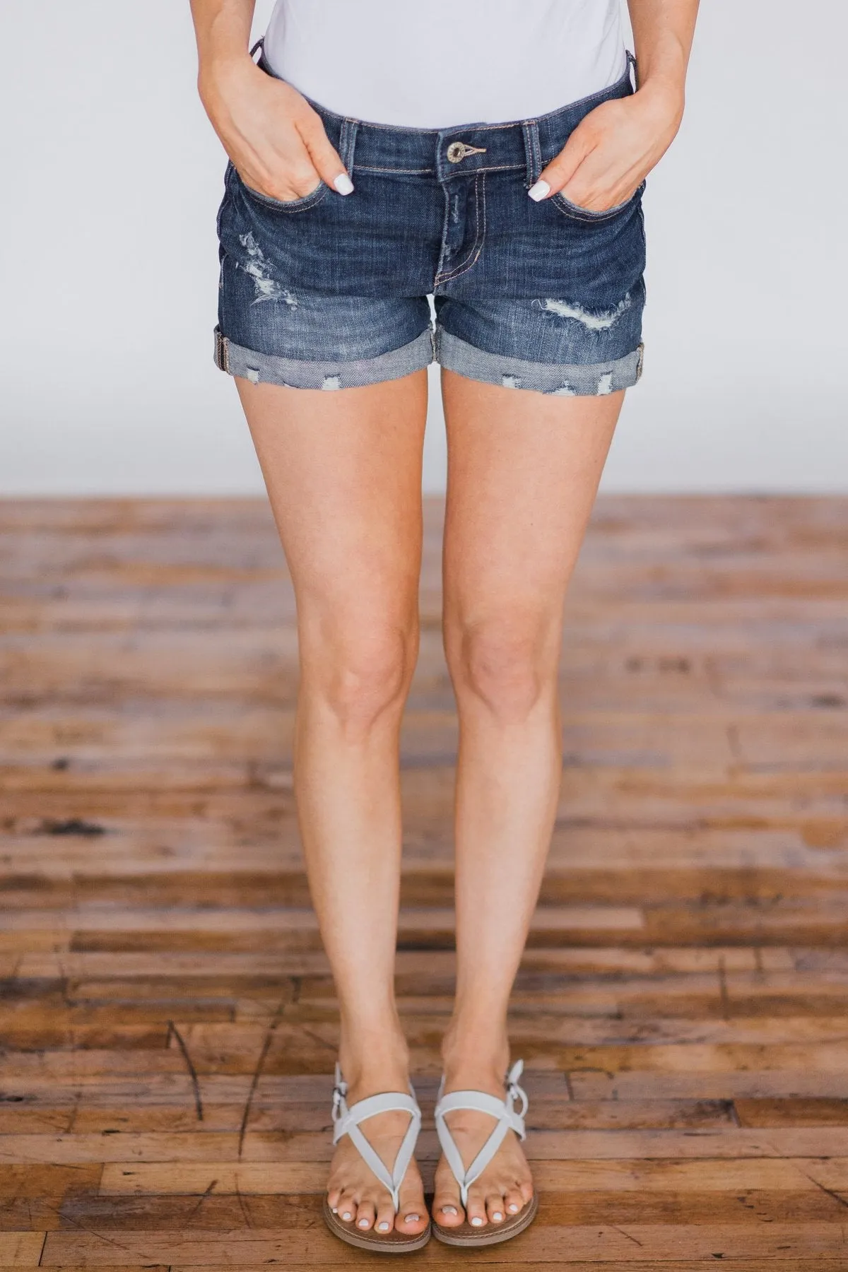 Sneak Peek Shorts- Emilee Wash