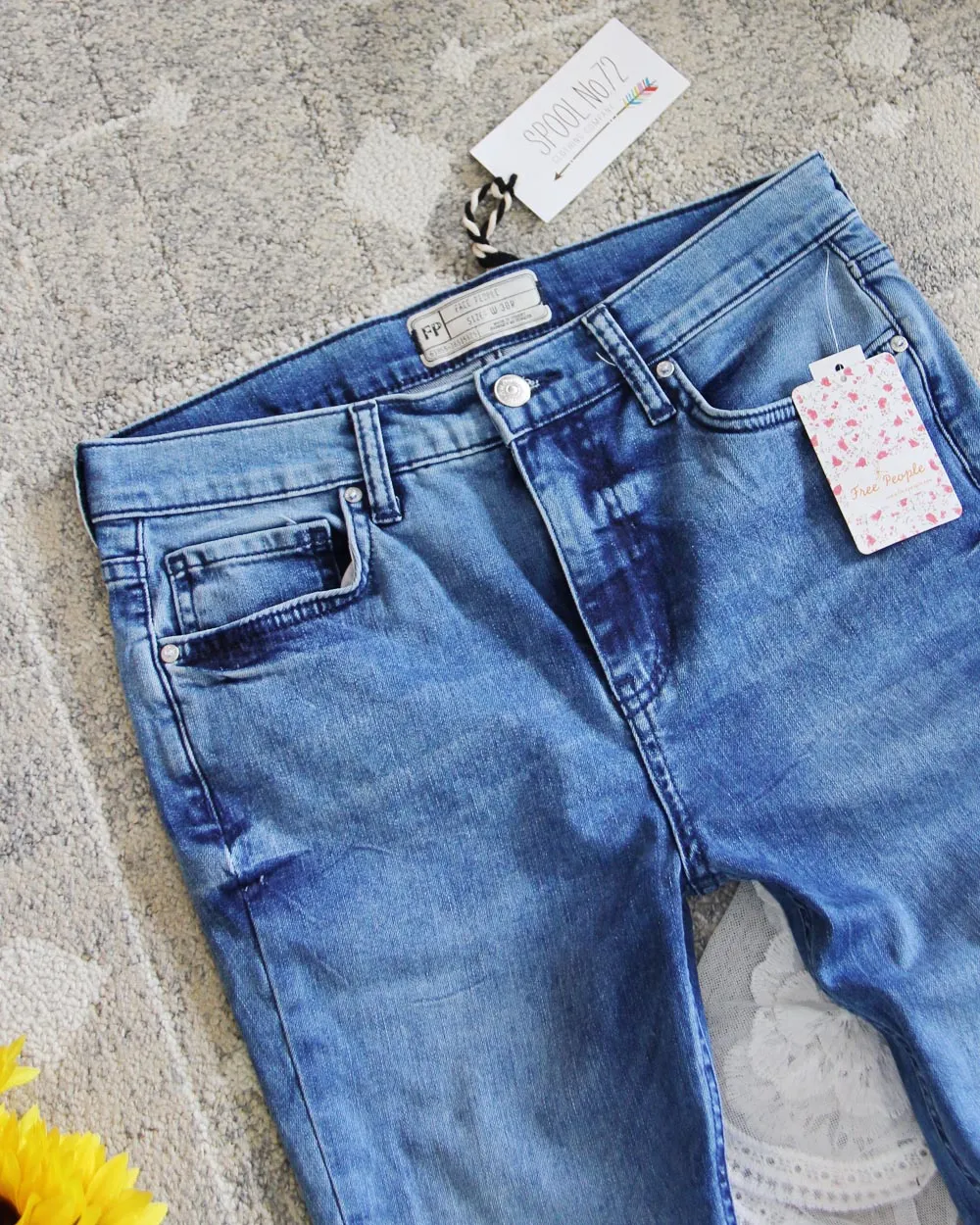 Spool   Free People Distressed Jeans
