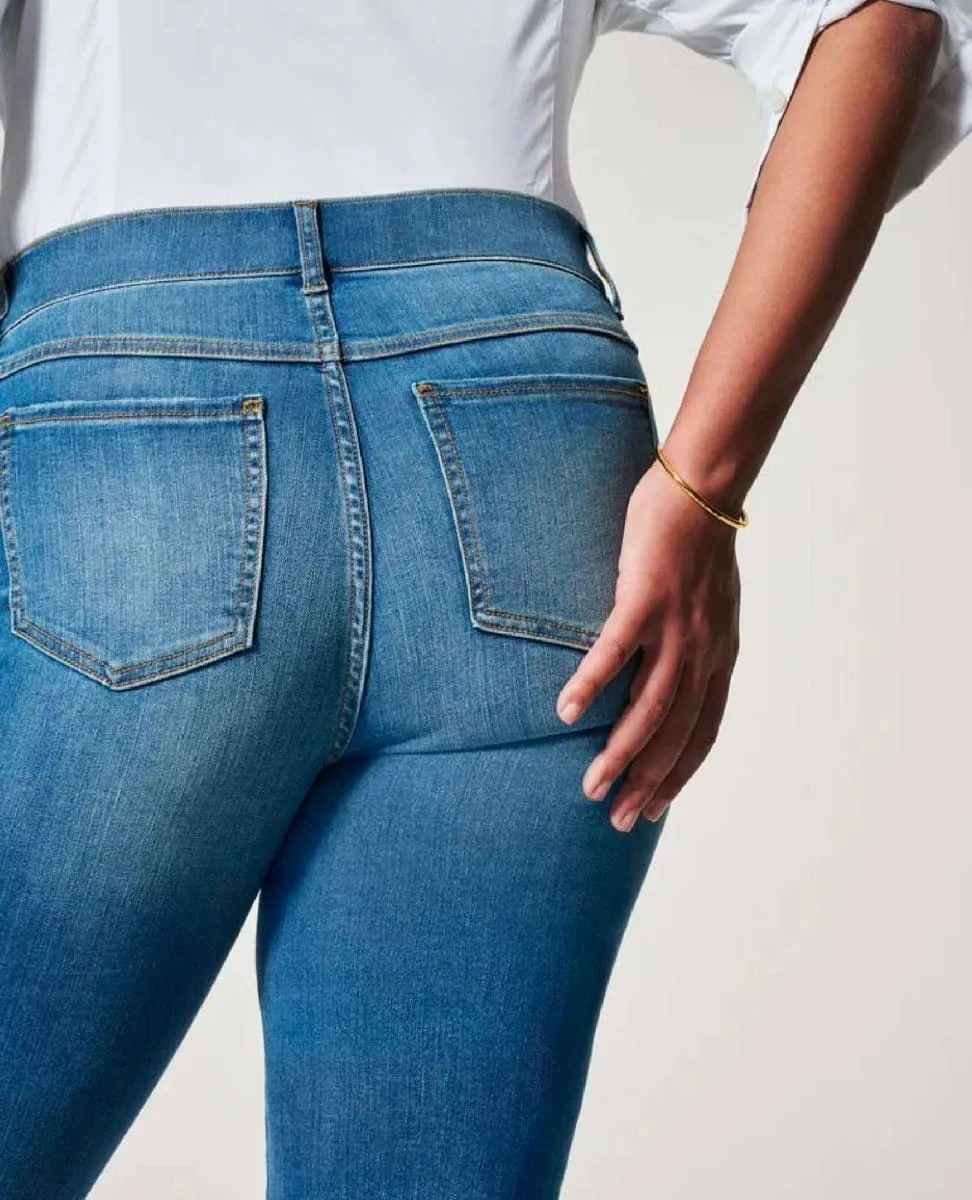 Straight Ankle Vintage Blue Jean