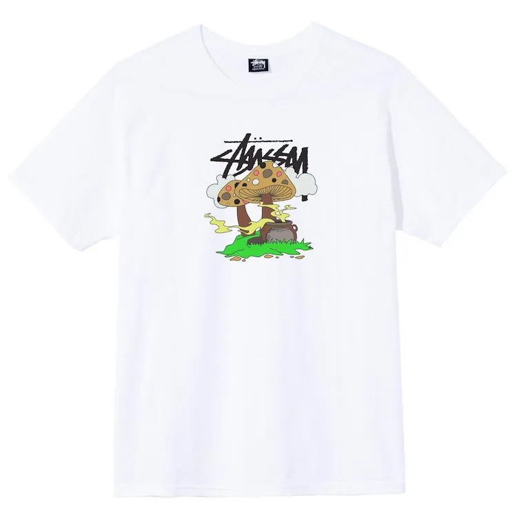 Stussy Something's Cookin T-Shirt White