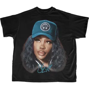 SZA BIG HEAD T-SHIRT (BLACK)