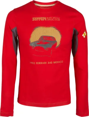 T-SHIRT Formula One 1 Scuderia Ferrari F1 Team Longsleeve Red F340 NEW! S