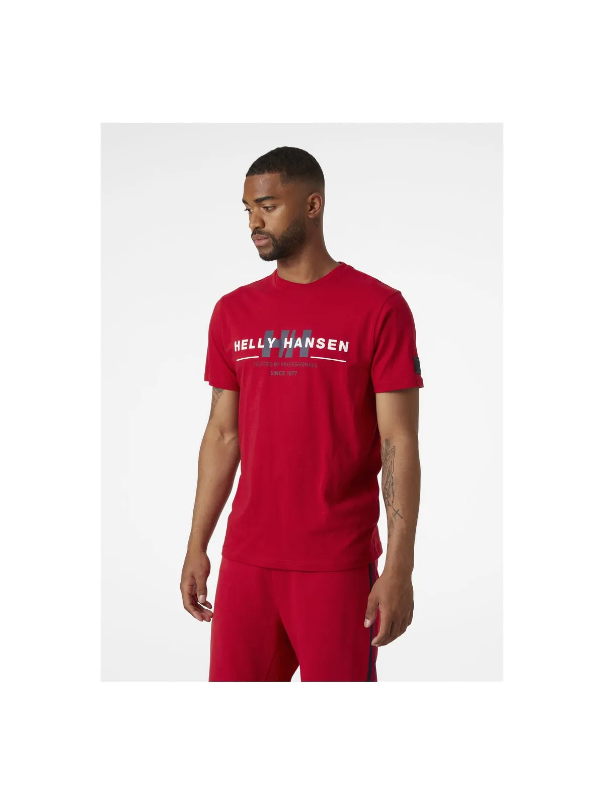 T-Shirt Helly Hansen Rwb Graphic T-Shirt czerwony