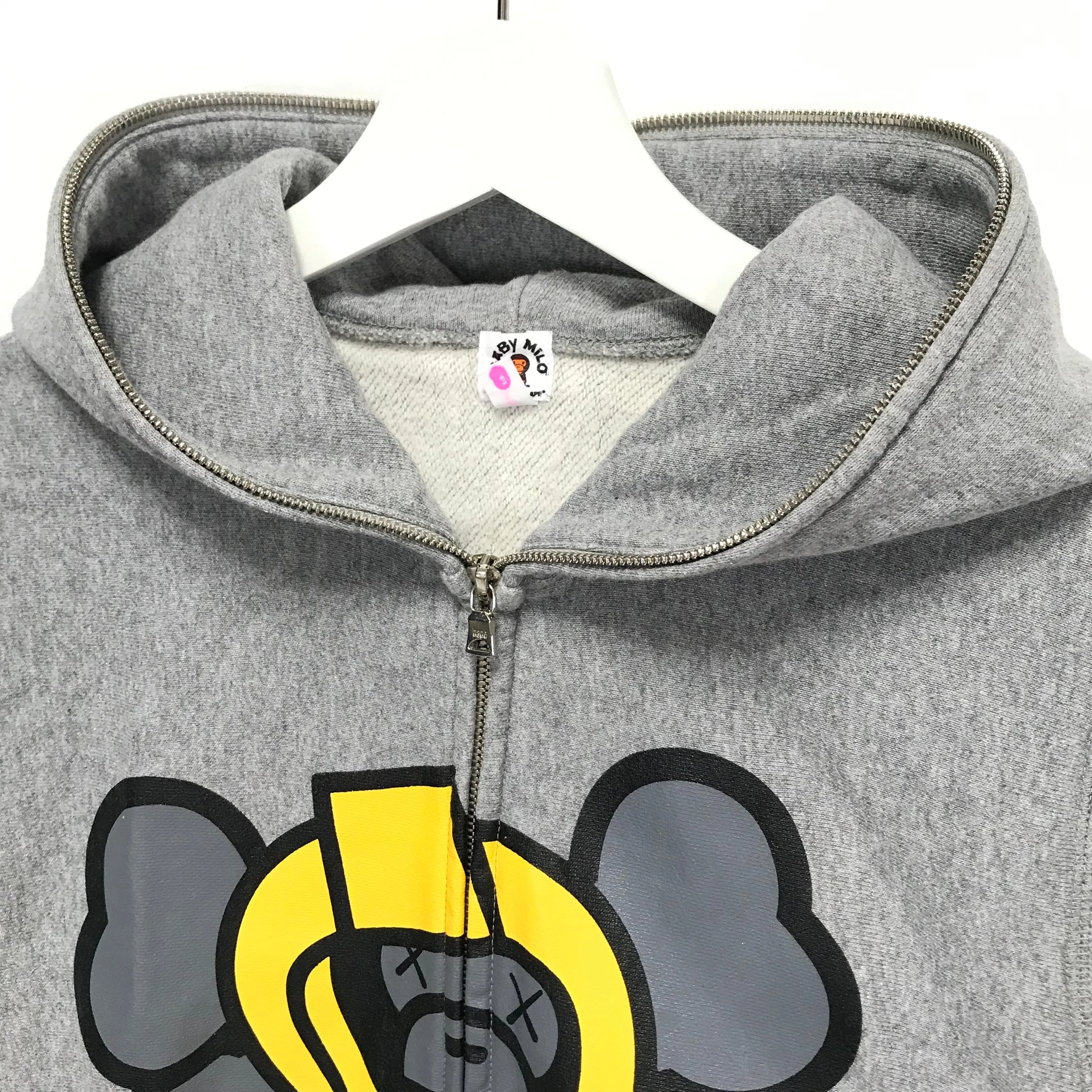 [TALL] Women's! A Bathing Ape Bape Baby Milo x Kaws Full Zip Hoodie