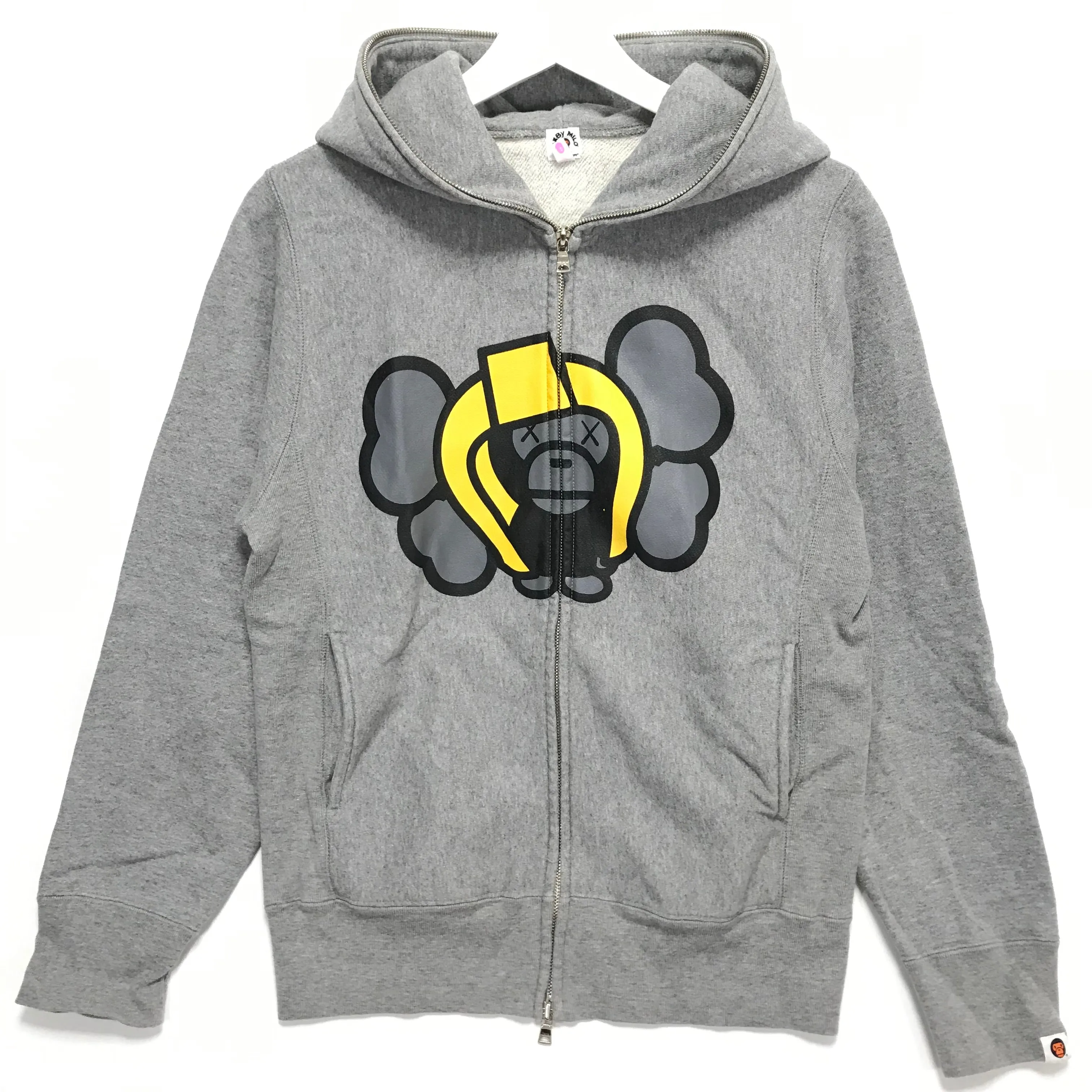 [TALL] Women's! A Bathing Ape Bape Baby Milo x Kaws Full Zip Hoodie