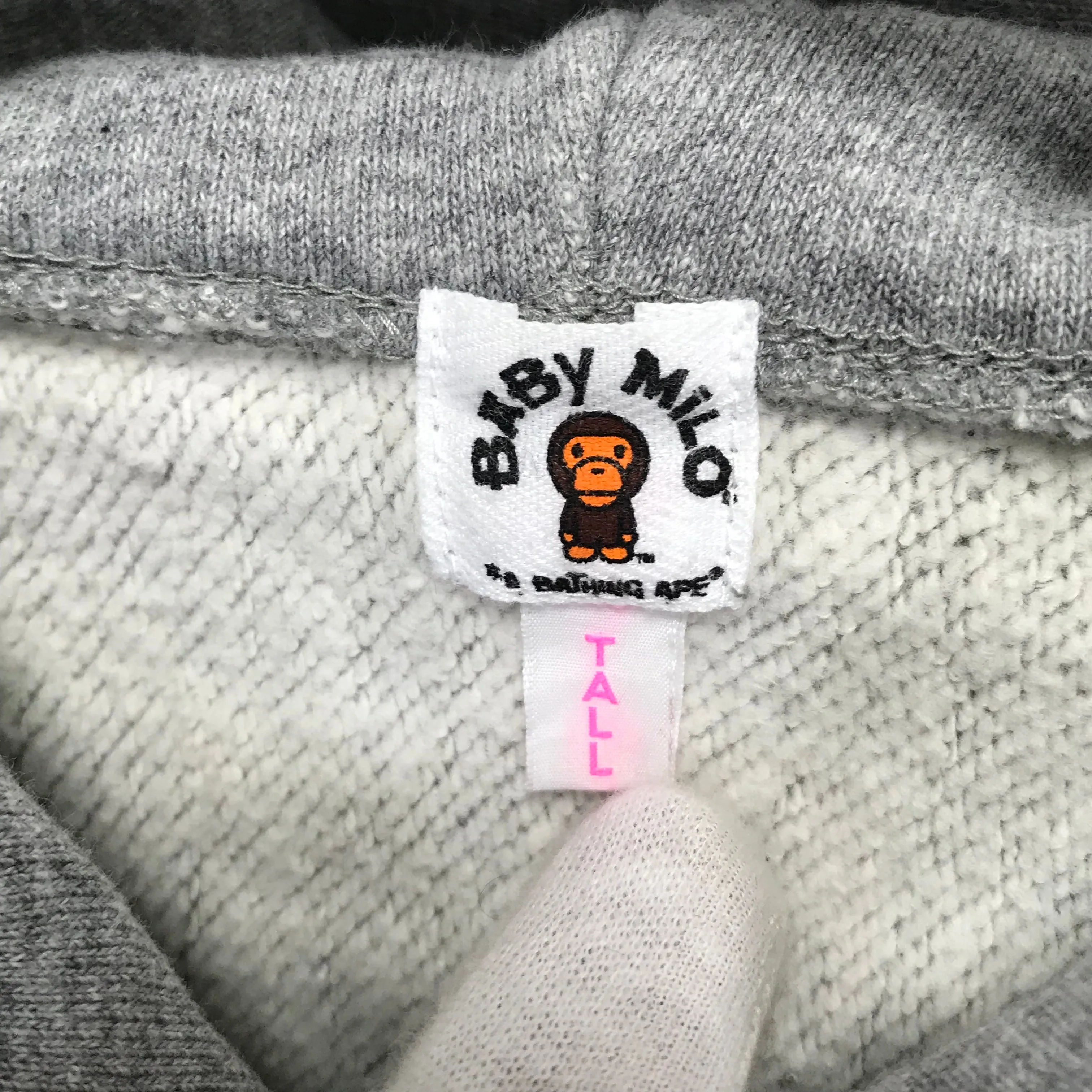 [TALL] Women's! A Bathing Ape Bape Baby Milo x Kaws Full Zip Hoodie