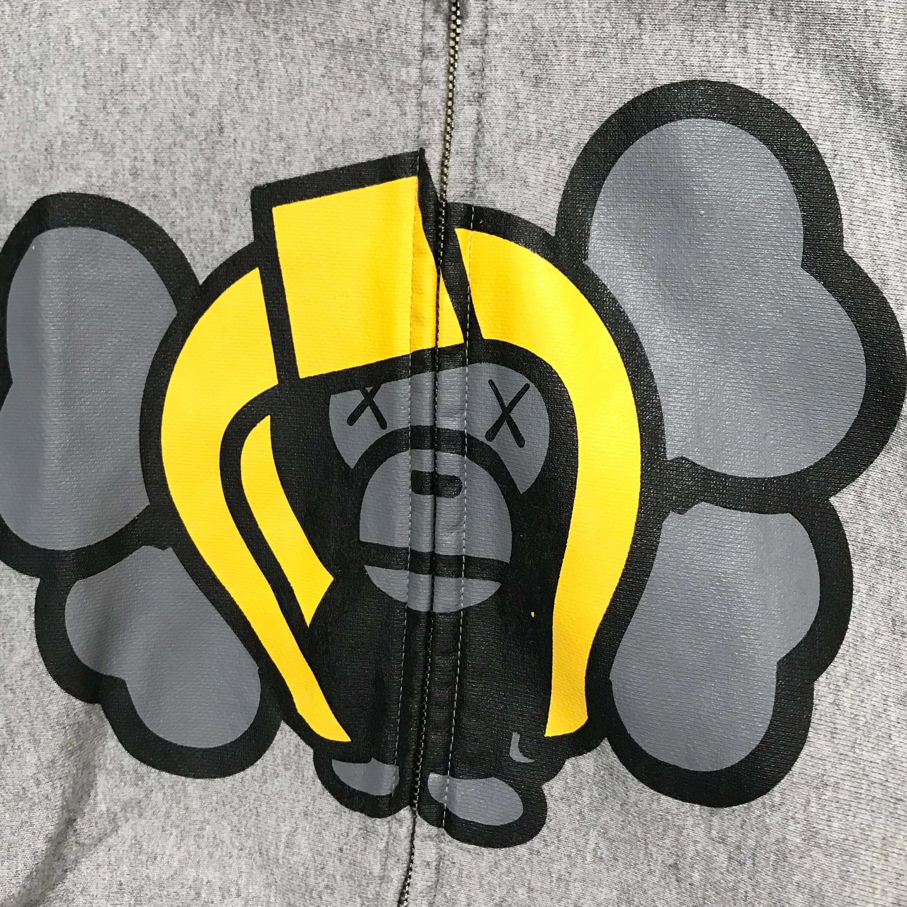 [TALL] Women's! A Bathing Ape Bape Baby Milo x Kaws Full Zip Hoodie