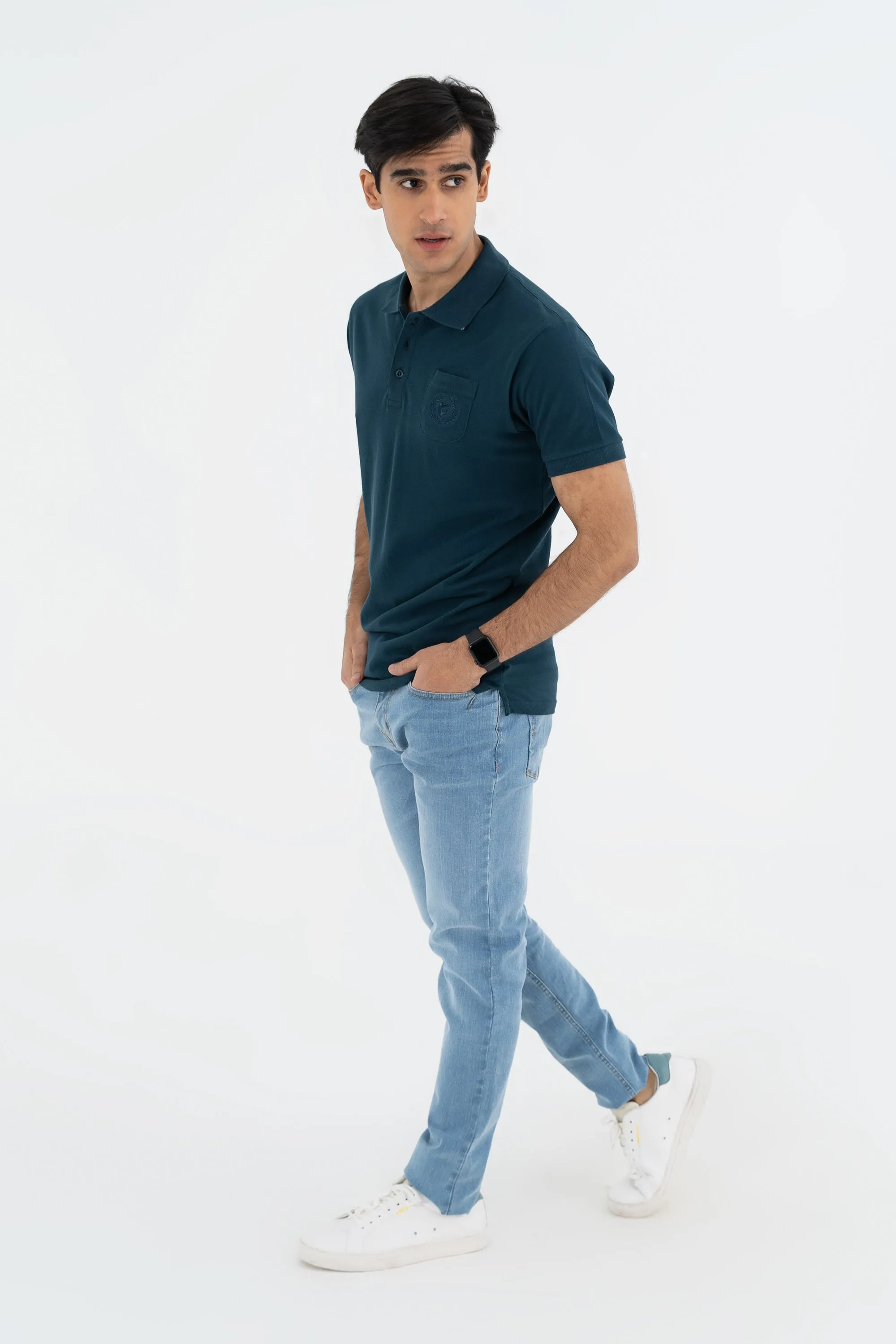 Teal Polo Shirt