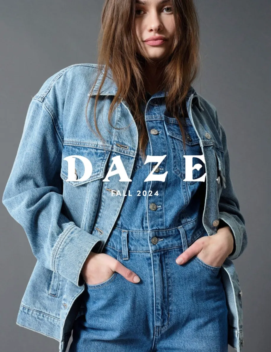 The Beau Boyfriend Jacket by Daze Denim - Later
