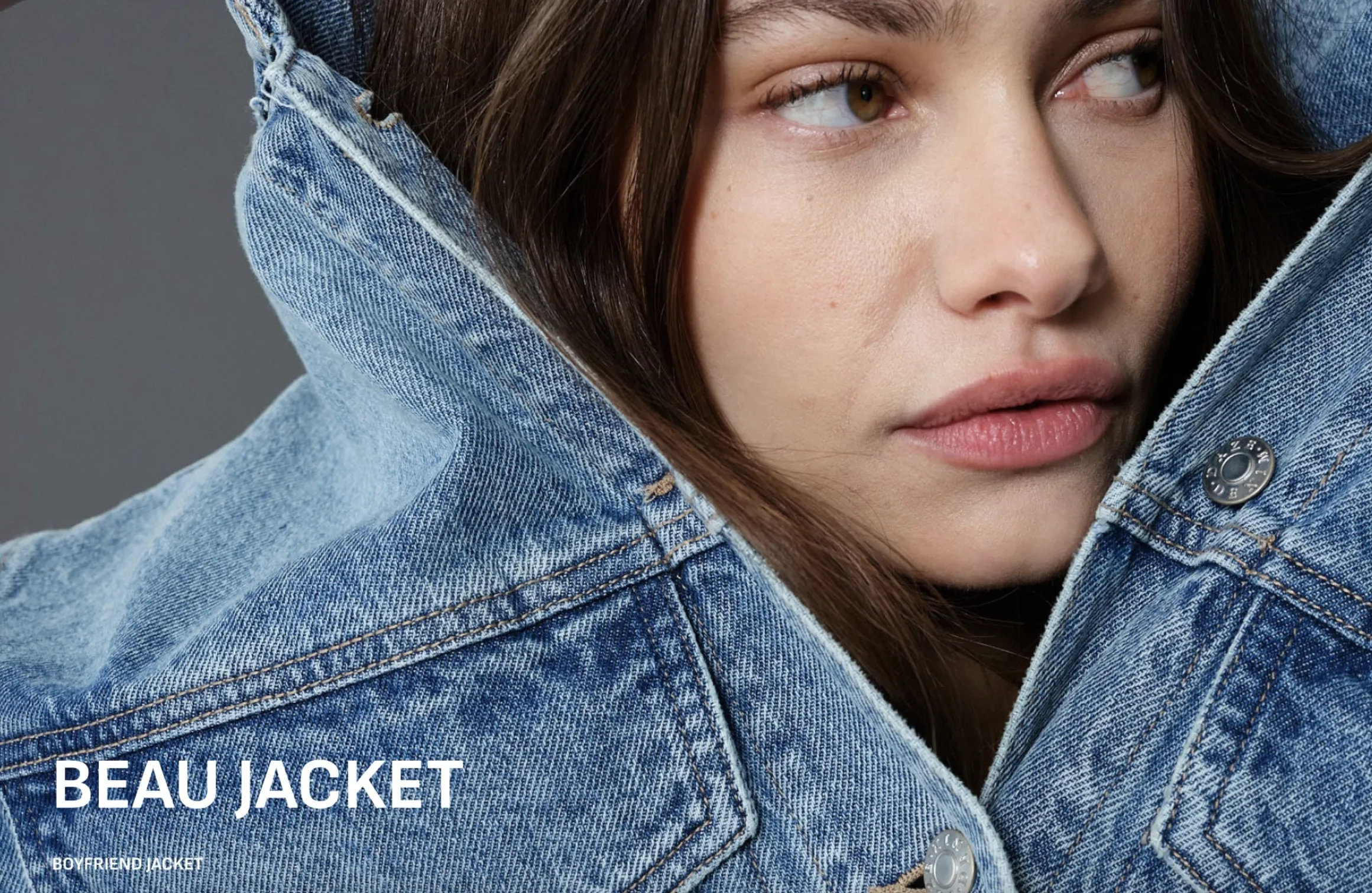 The Beau Boyfriend Jacket by Daze Denim - Later