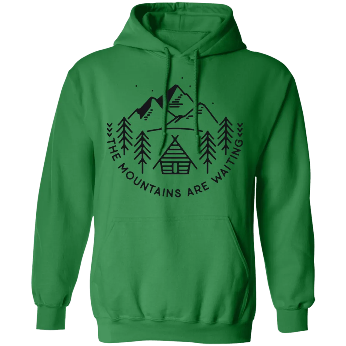 The Mountains are Waiting - Pullover Hoodie