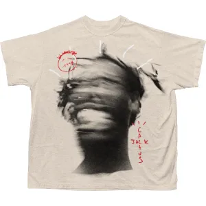 TRAVIS BLUR T-SHIRT (CREAM)