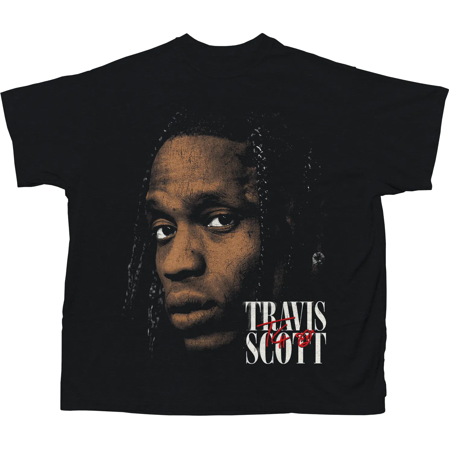 TRAVIS TOUR T-SHIRT (BLACK)