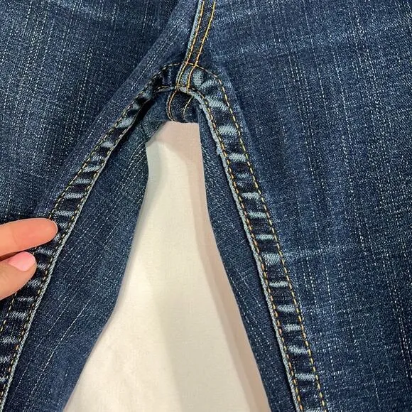 True Religion Blue 10592 Stella Low/Mid Rise  Skinny Jeans