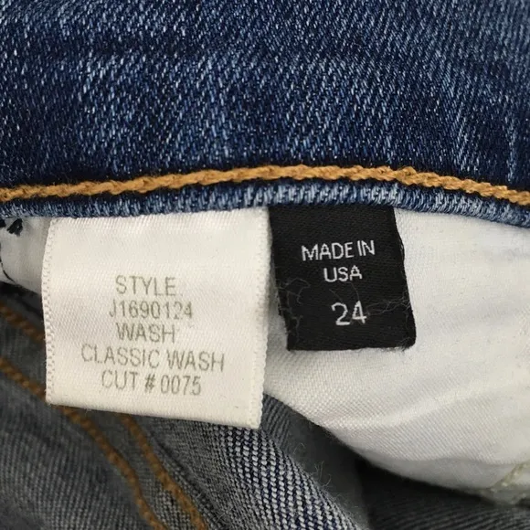 Veronica Beard Debbie 10” Skinny Striped Jeans