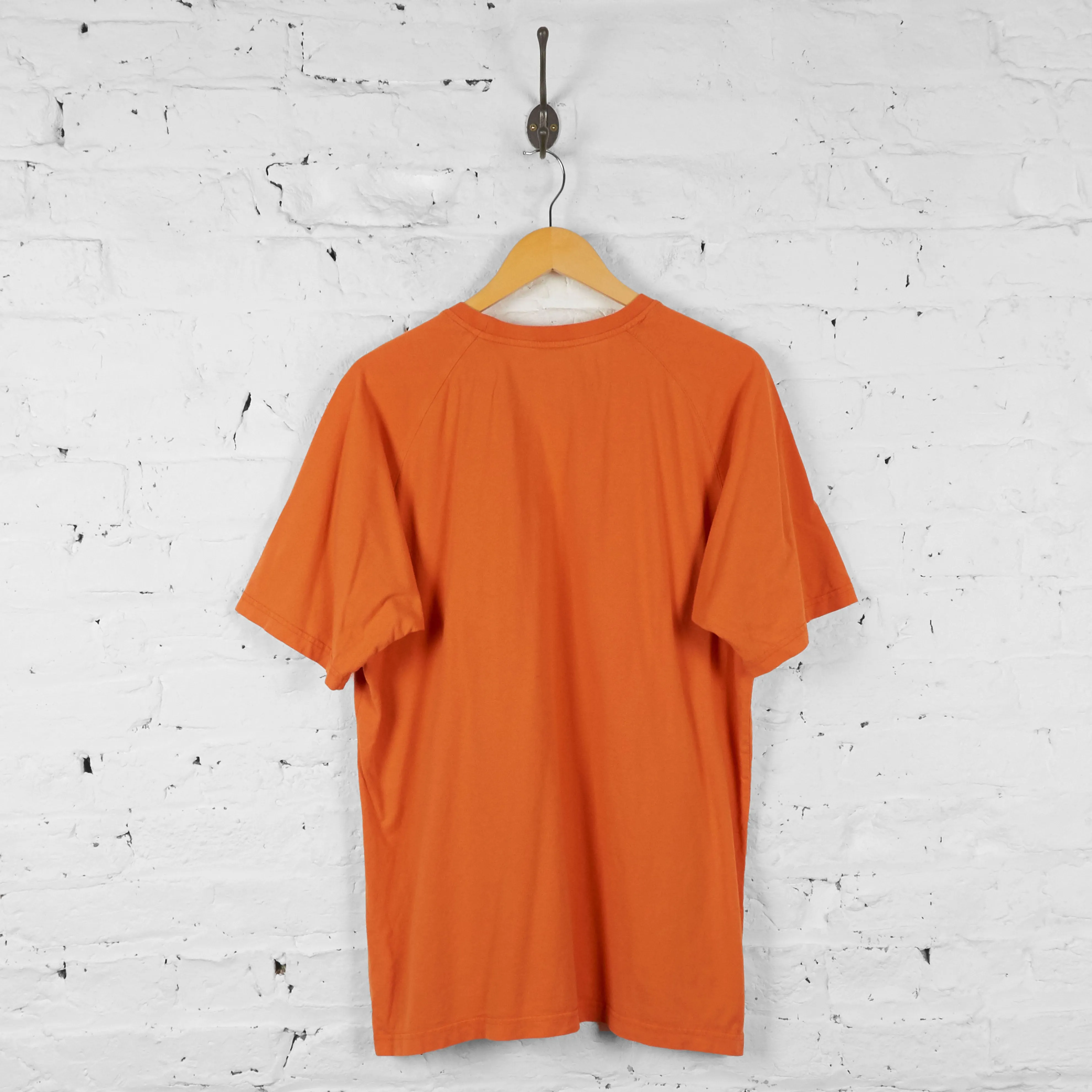Vintage Adidas T-shirt - Orange - L