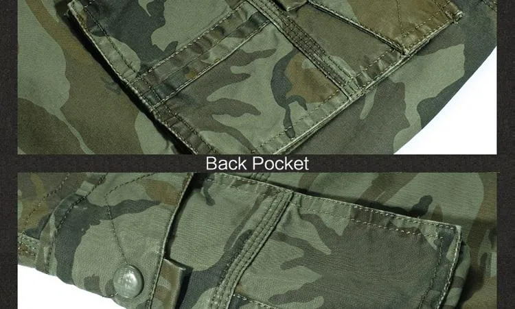 West Louis™ Camouflage Cargo Shorts